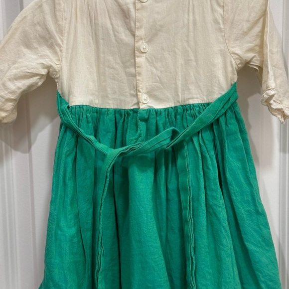 Well Dressed Wolf Green Victorian Dress 18m - Picture 3 of 4